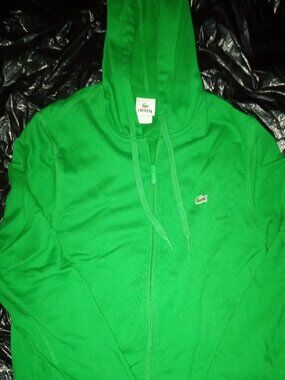 Lacoste Mens Full Zip Hoody Mens S/M